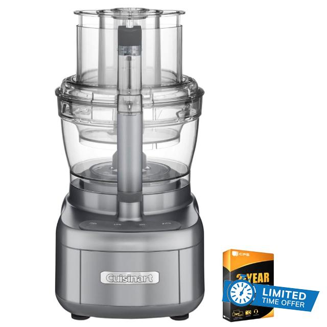 Cuisinart FP-2GM Elemental Food Processor with 11-Cup and 4.5-Cup Workbowls
