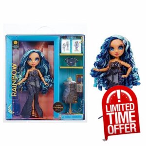 Rainbow High Fantastic Fashion Doll - SKYLER BRADSHAW - Blue 11&rdquo; Fashion Doll and Playset with 2 Outfits & Fashion Play Accessories - Great for Kids 4-12 Years Old