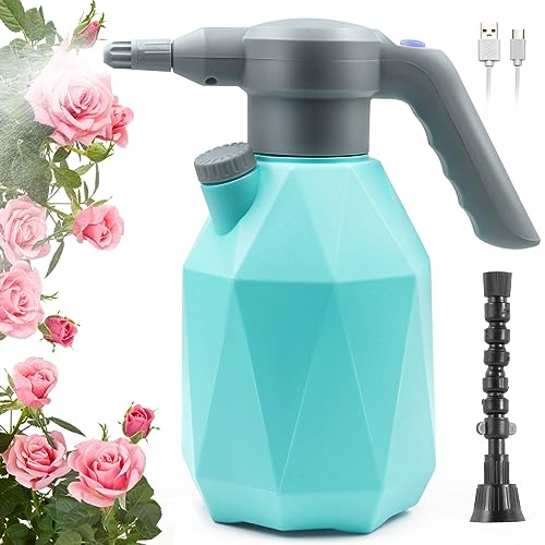 VAXMAY Electric Sprayer with Adjustable Mist Nozzle and Extension Spout