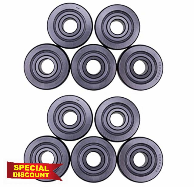 2PCS AG Bearing Round Bore 203KRR3 JD8646 AE14807E 8984YY 165484 1733003 47577176 Compatible with Vermeer John Deere Case New Holland White (10)