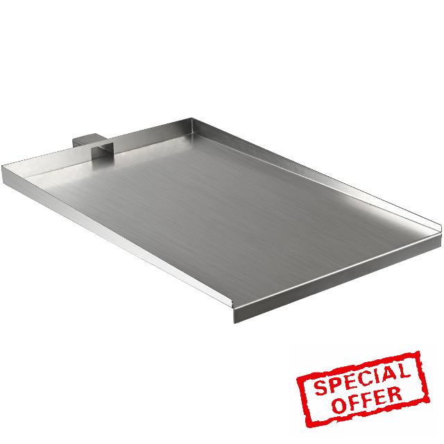 Mokapit Drip Tray Replacement Parts for Grill 304 Stainless Steel Drip Pan Suitable for Tailgater 20 Bronson 20 Junior Elite 20 Traeger Grease Tray BBQ055 BBQ155 TFB29 TFB30 TFB29PLB TFB29LZA TFB29LZB
