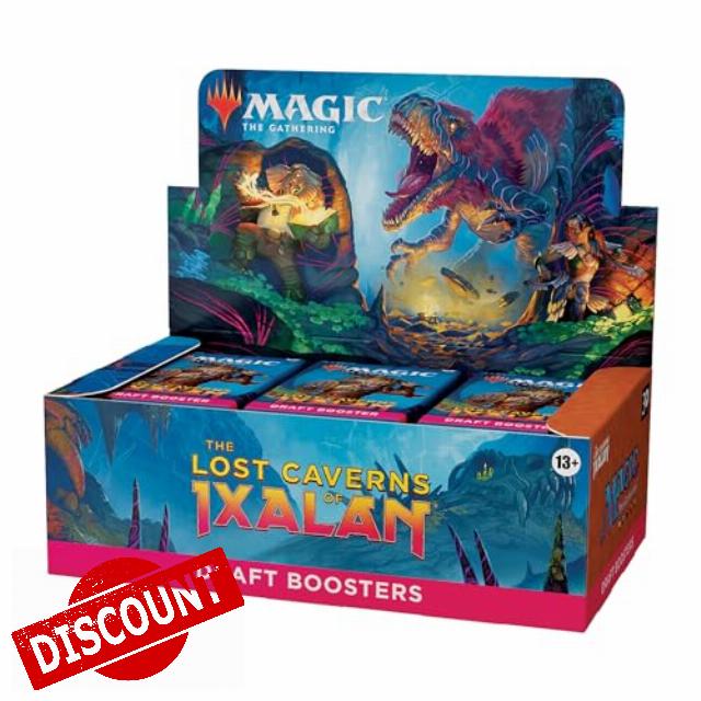 Magic: The Gathering The Lost Caverns of Ixalan Draft Booster Box - 36 Packs + 1 Box Topper Card (541 Magic Cards)