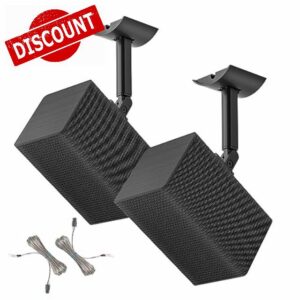 Speaker Wall Mount Bracket Ceiling Speaker Mount for Samsung SWA-8500S/9000S/9100S/9200S Speaker Mounts