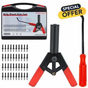POVTIMS Plastic Rivet Gun Kit