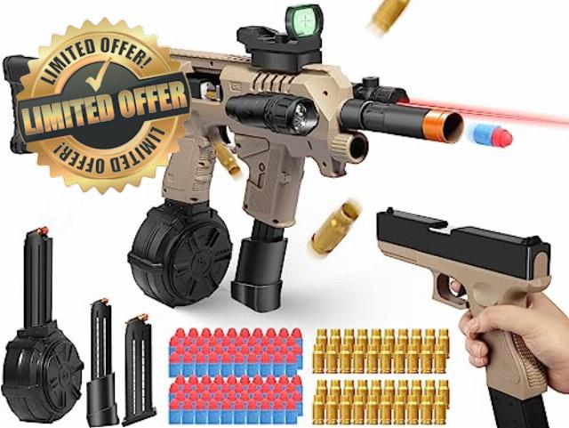 DIY Soft Bullet Toys for Boys