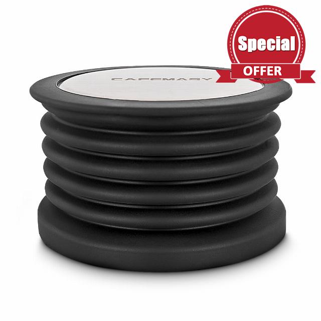 Single Dose Hopper Silicone Bellow Lid Coffee Grinder Cleaner Compatible for Fellow Opus Baratza Encore ESP Delonghi Raccea Macap Leo Espresso Coffee Grinder