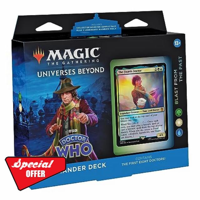 Magic The Gathering Doctor Who Commander Deck – Blast from The Past (100-Card Deck
