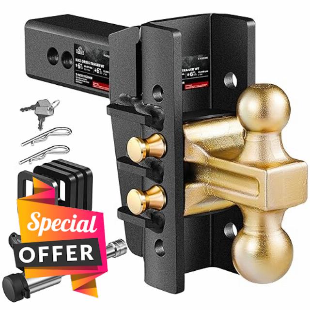 XPE Trailer Hitch Fits 2.5 Inch Receiver