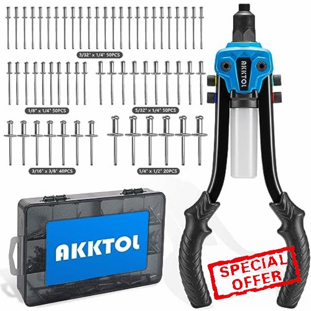 AKKTOL Rivet Gun Kit