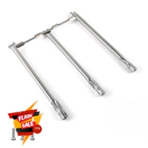 SafBbcue 69787 Grill Burner Tubes for Weber Spirit 300 Grill Parts Spirit & Spirit II 300 Series Weber Spirit e310 e315 e320 Spirit s310 s315 sp310 sp320 sx315