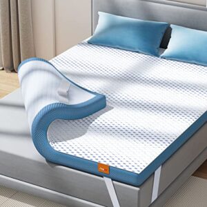 3 Inch Memory Foam Mattress Topper Twin XL Size for College Dorm Bed
