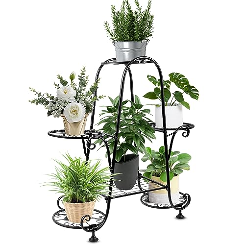 Multi-Layer Potted Planters Display Rack