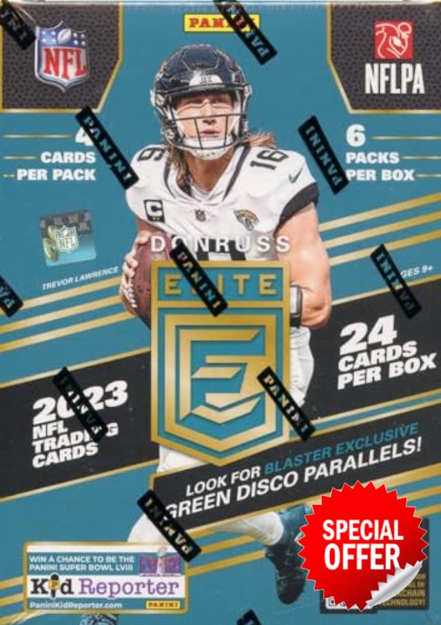 2023 Panini Donruss Elite Football Trading Card Blaster Box