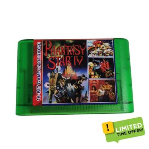 218in1 Game Cartridge for Sega - Genesis 16 bit Game Card Classic Collection (Transparent Green)