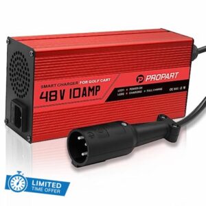 48 Volt Golf Cart Battery Charger for Club Car-3Pin
