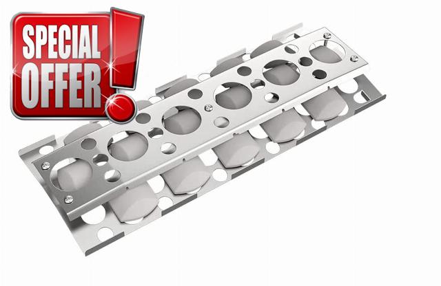 SafBbcue Summerset Sizzler Grill Parts Replacement for RCS 26" 32" 40" Grill Briquettes Turbo Captn Cook CG3CKWN CG4CKW Flame Tamer Heat Plates