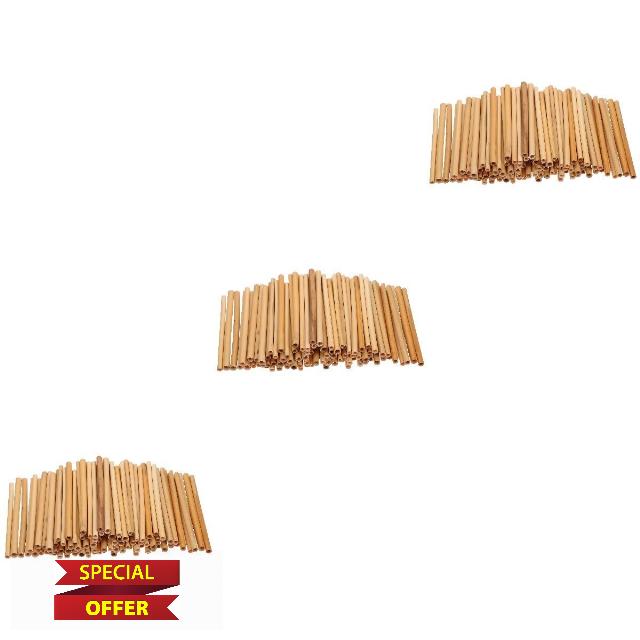 DOITOOL 300PCS Reed Mason Bee Tubes 6 Inches