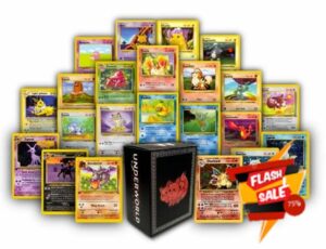 Old School Mega Pack | Relive the Nostalgia of Classic Pokemon Cards! | 20+ Assorted Classic Cards | 1 Guaranteed Holo | 3 Guaranteed First Edition Cards | Underworld Deckbox Included | No Duplicates!