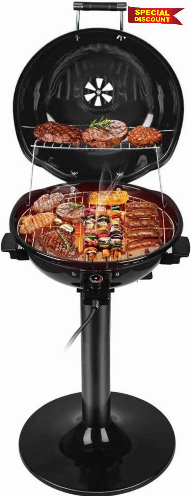 Techwood 1600W Indoor Outdoor Electric grill
