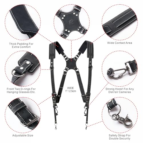 Multi Double Camera Gear for DSLR/SLR Strap