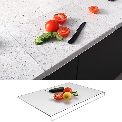 24x18 In Clear Cutting Board with Lip