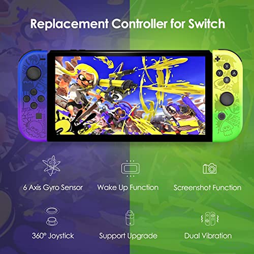 Replacement for Switch Wireless Controller with Double Vibration