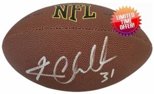 Kam Chancellor Seattle Seahawks signed NFL football COA exact proof autographed