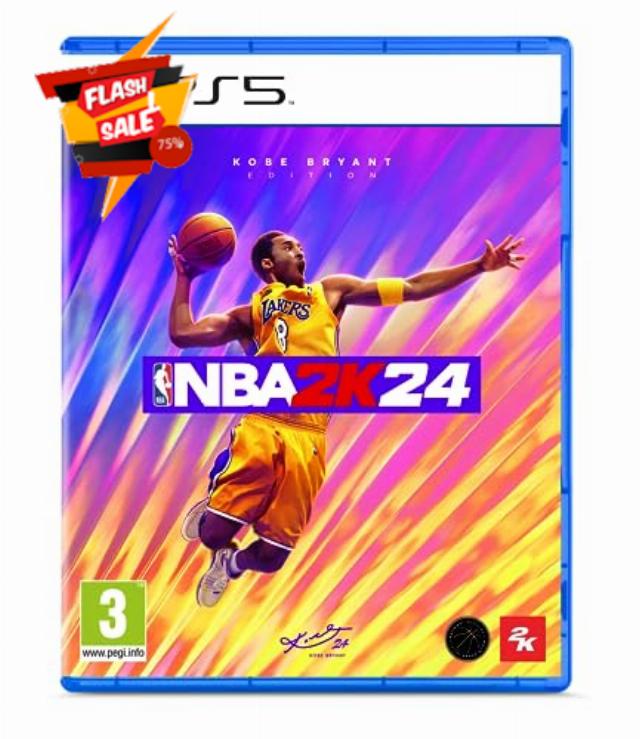 NBA 2K24 PlayStation 5 Kobe Bryant Edition + Amazon Exclusive Bonus DLC