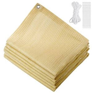Sun Shade Cloth with Reinforced Grommets&nbsp;for Outdoor Patio Canopy Porch Pergola Cover (10X12ft