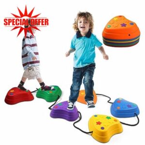 Stackable Balance Stepping Stone Set of Sensory Toy