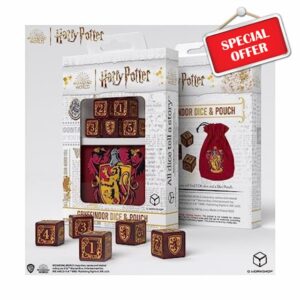Harry Potter Gryffindor Dice & Pouch