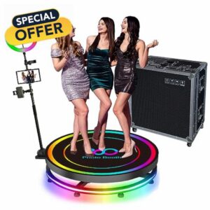 360 Photo Booth 26.8in PRO with APP Control