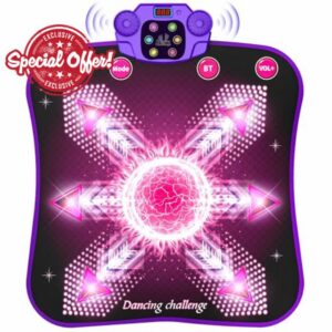 beefunni Dance Mat Toys for 3-12 Year Old Kids