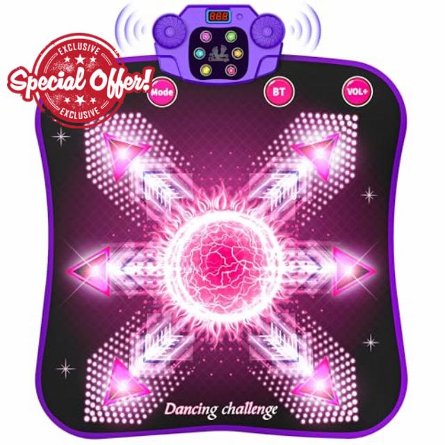 beefunni Dance Mat Toys for 3-12 Year Old Kids