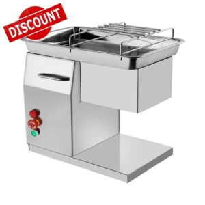 HayWHNKN 4mm Meat Cutting Machine Meat Cutter Meat Slicer Stainless Steel 550lbs/kh 800W Meat Shredded Dicer Slicer Machine