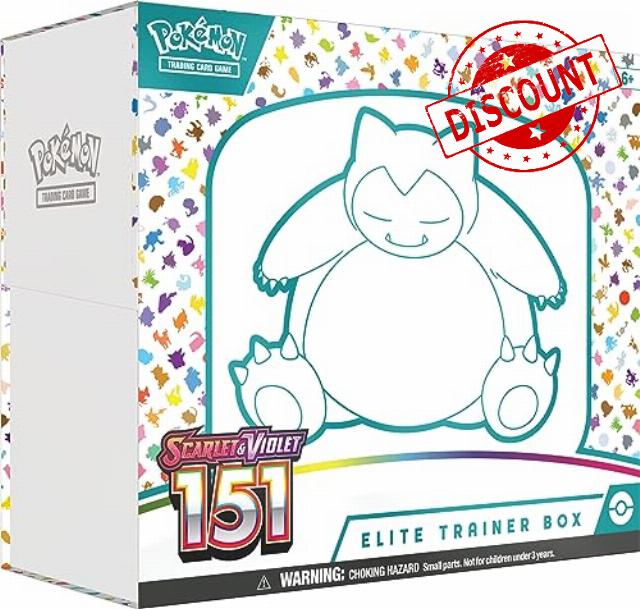 Pok&eacute;mon TCG: Scarlet & Violet&mdash;151 Elite Trainer Box (9 Boosters & Premium Accessories)