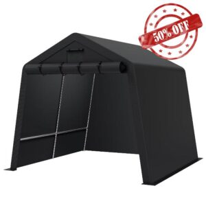 6x8ft Portable Shed Outdoor Storage Shelter