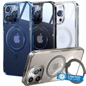 Alphex Invisible Stand Magnetic for iPhone 15 Pro Max Case