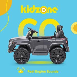 Battery Powered Licensed Toyota Tacoma Electric Car for Kids