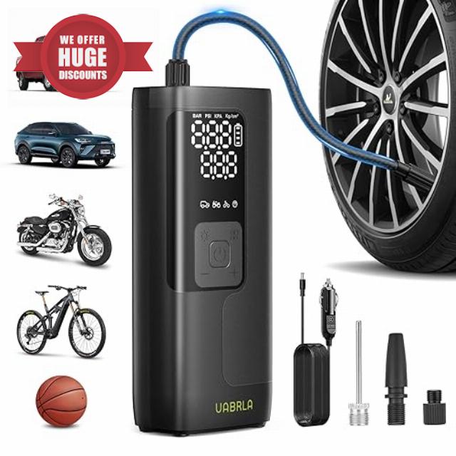 Tire Inflator Portable-2X Faster Inflation