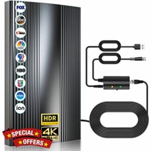 2023 Upgraded TV Antenna Up 680+ Miles