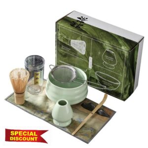 Zurucily 7Pcs Matcha Tea Set