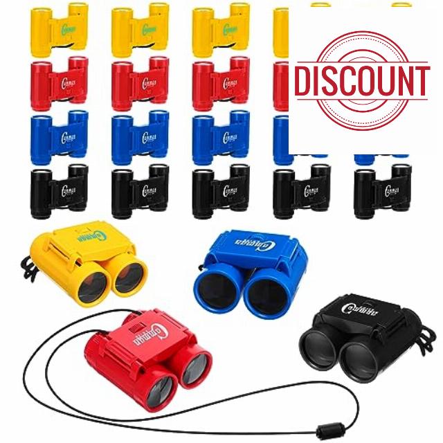 Libima 24 Pcs Binoculars with Neck String
