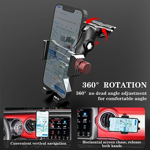 Air Vent Hands Free Cell Phone Holder for iPhone Android Smartphone