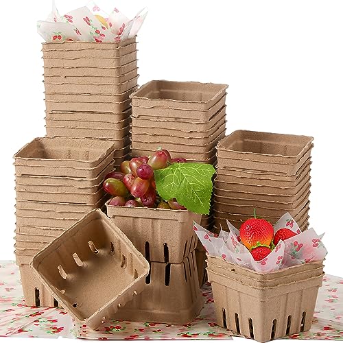 Produce Vented Berry Basket for Packaging Fruits and Veggies