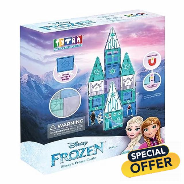 Tytan Tiles Disney Frozen Castle Magnetic Tiles Building Set