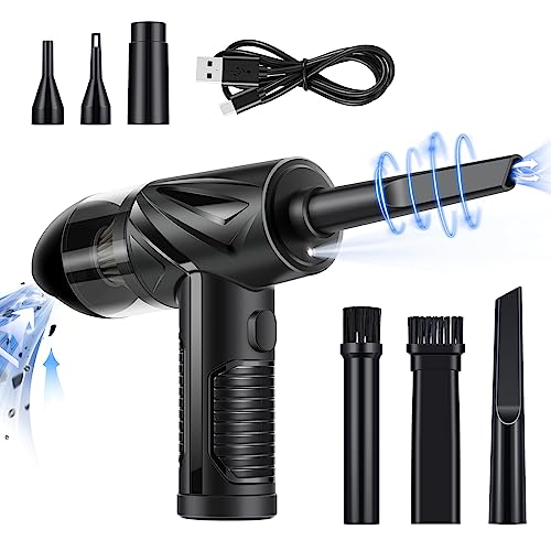 3in1 Keyboard Cleaner Rechargeable & Mini Vacuum & Pumping Swinmming Pool- Electric Canned Air Blower Dust Off For Compreture