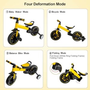4 in 1 Foldable Toddler Bike