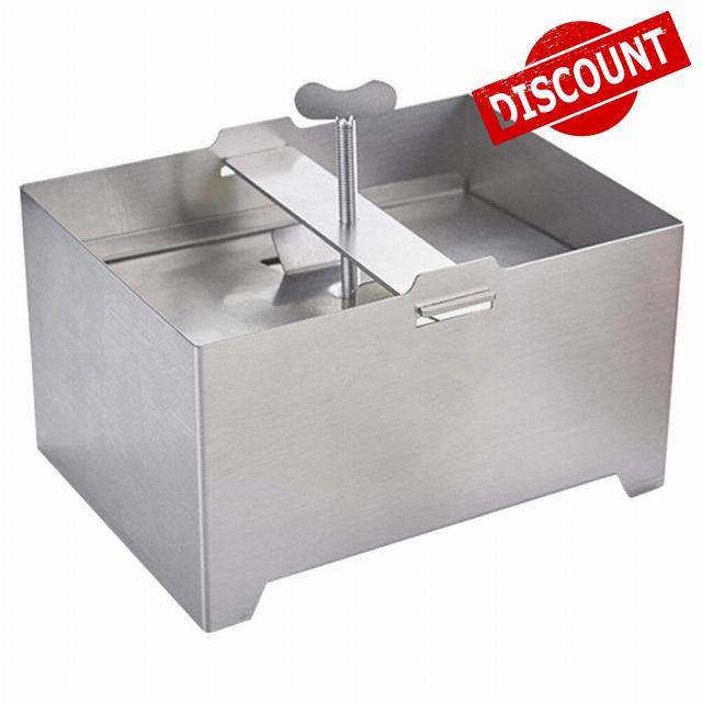 HEMOTON Tofu Press Maker Mold Stainless Steel Tofu Shredding Mold Kitchen Tofu Mold Cheese Presser Tofu Presser Tool for Making Fried Tofu