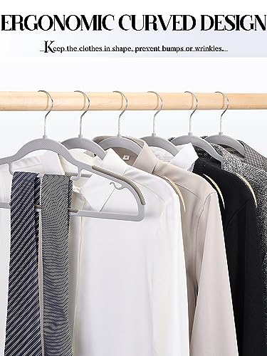 Heavy Duty Plastic Hangers with 360° Swivel Hook